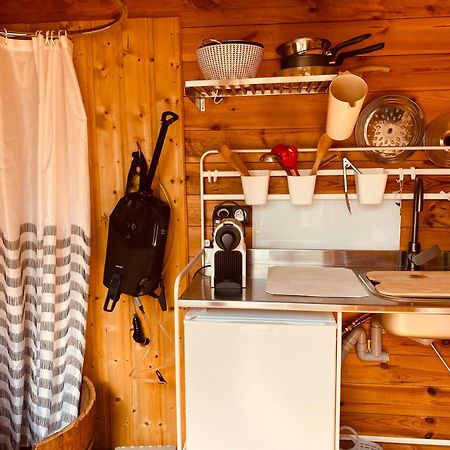 Yourte Et Son Bain Nordique Frechet-Aure Buitenkant foto