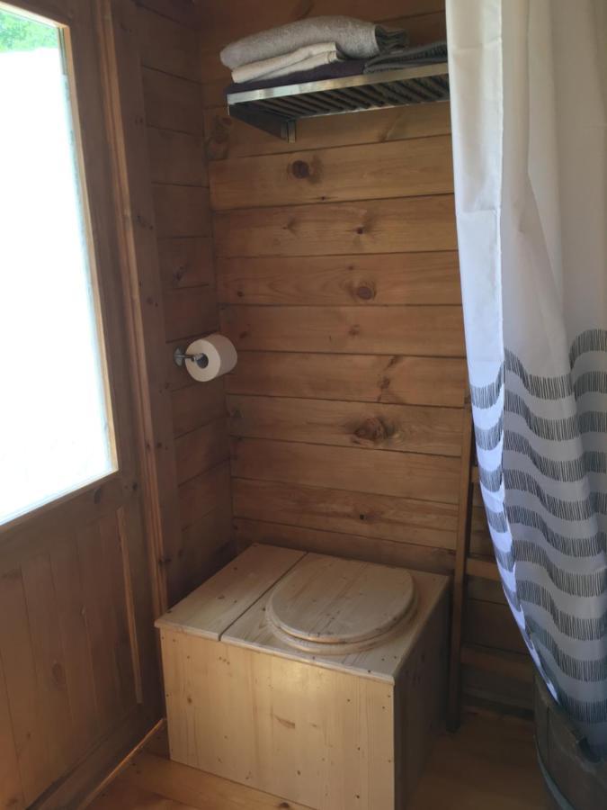 Yourte Et Son Bain Nordique Frechet-Aure Buitenkant foto